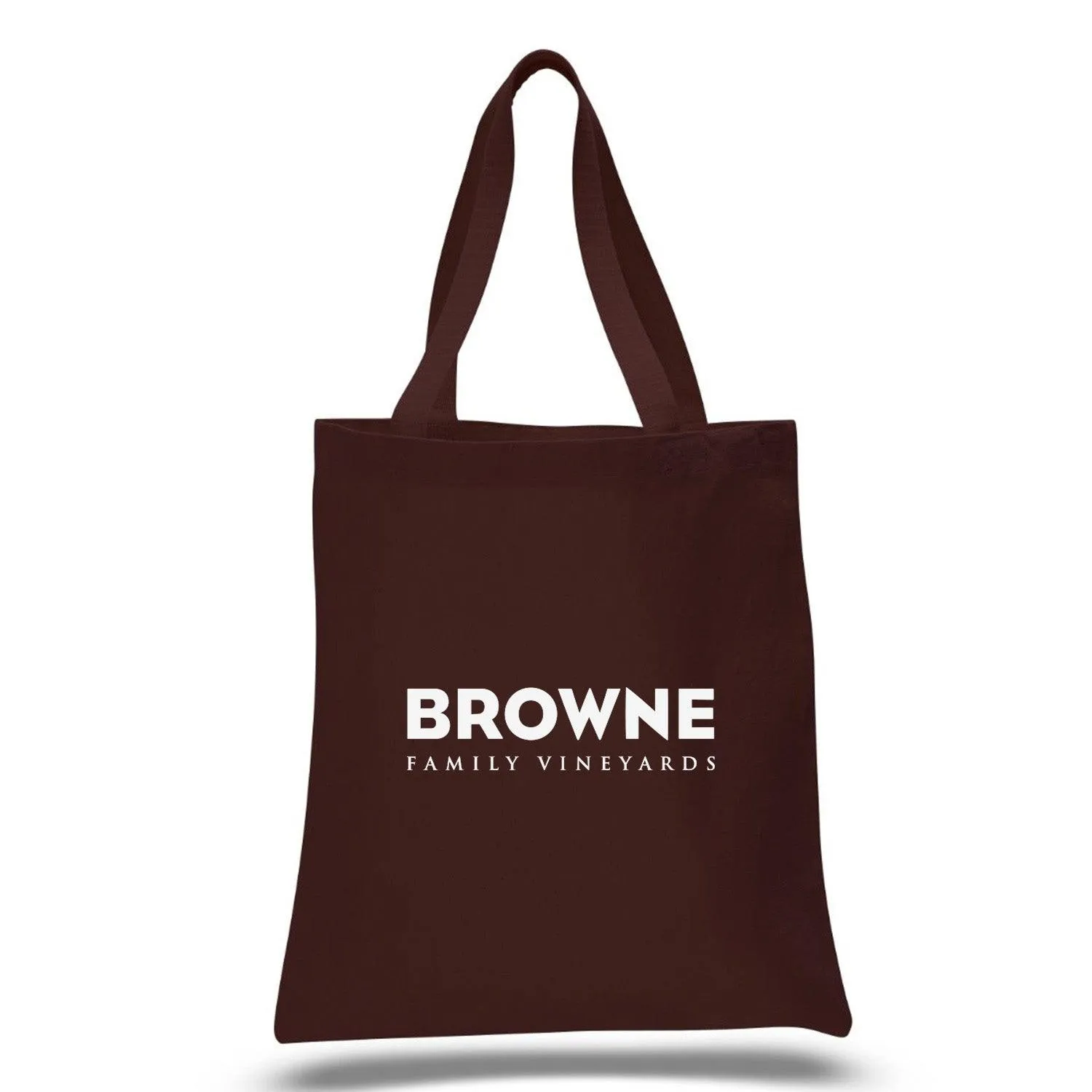 12 Oz. Colored Canvas Simple Tote Bag Customized with your Brand or Logo