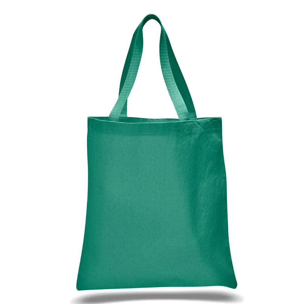 12 Oz. Colored Canvas Simple Tote Bag Printed with a Customizable TOWN SPORT COLLECTION Design