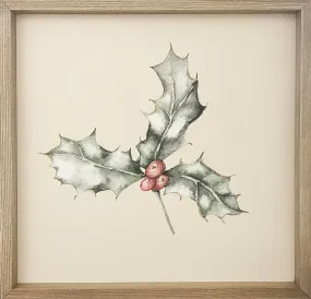 24x24 Textured Holly