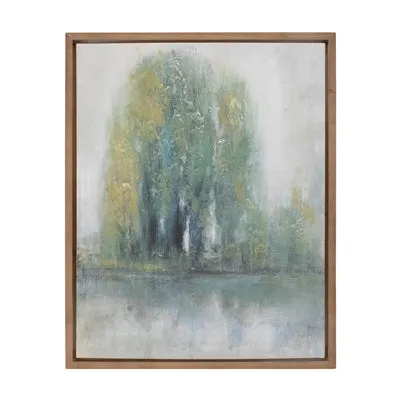 29" Tree Landscape Framed Print