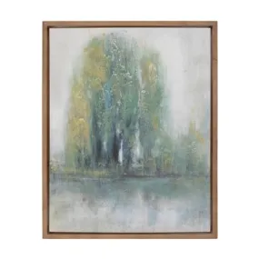 29" Tree Landscape Framed Print