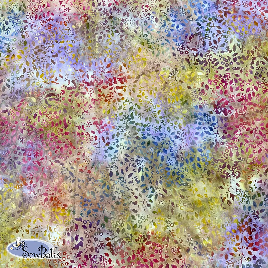 57" Batik Canvas (5oz) - Valhalla - Pastel Delight