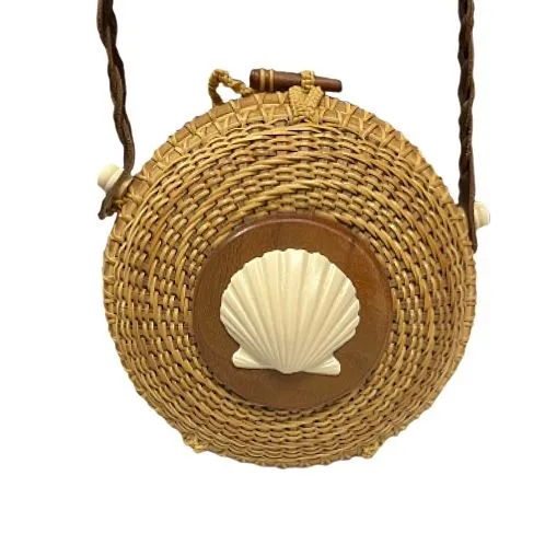 5" Clam Shell Nantucket Basket - 2