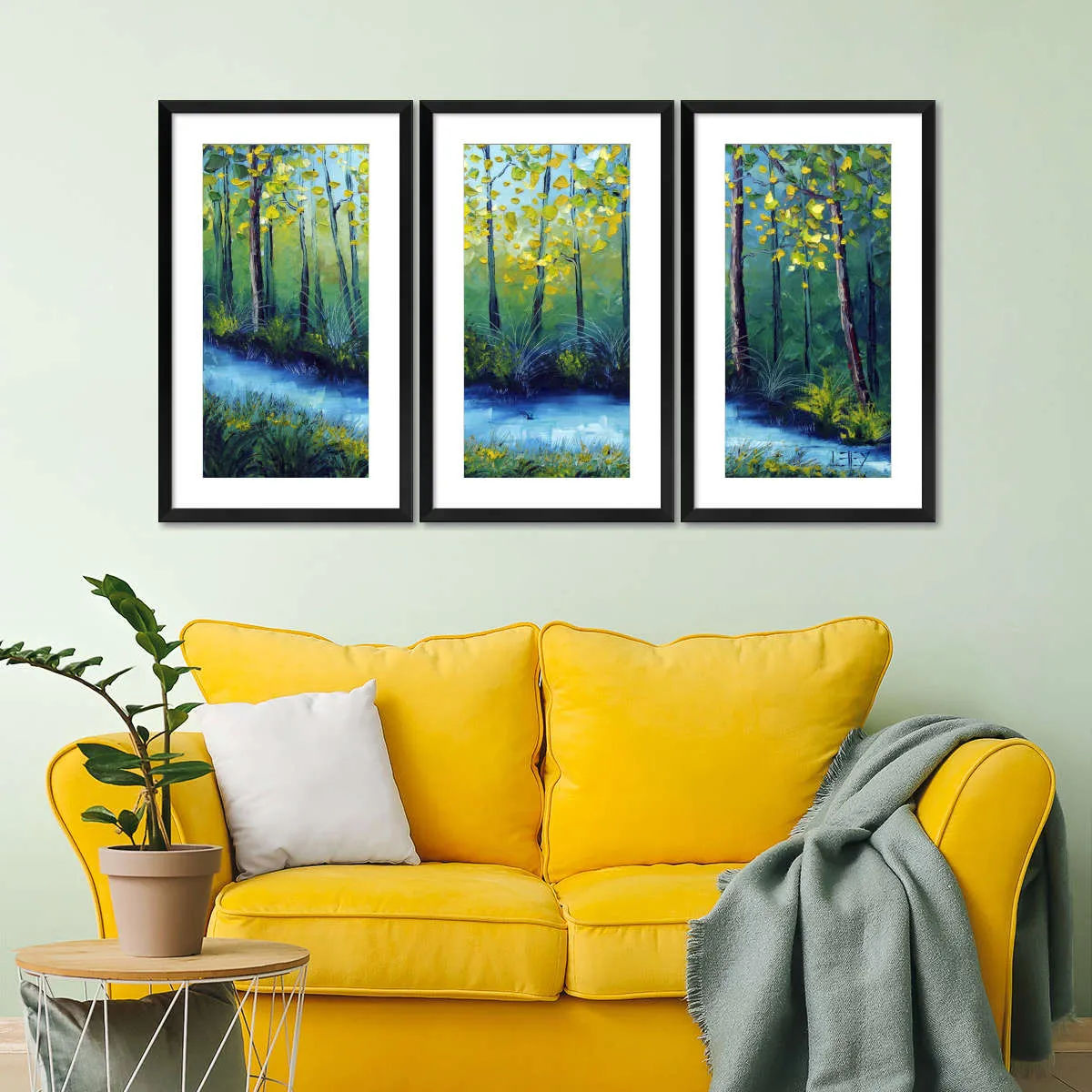 A Blue River Wall Art