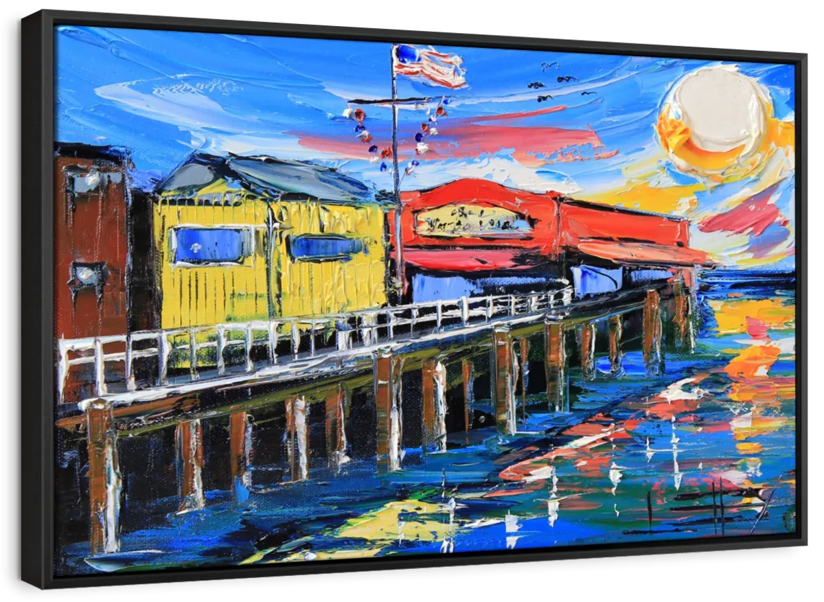 A Fisherman's Wharf Wall Art