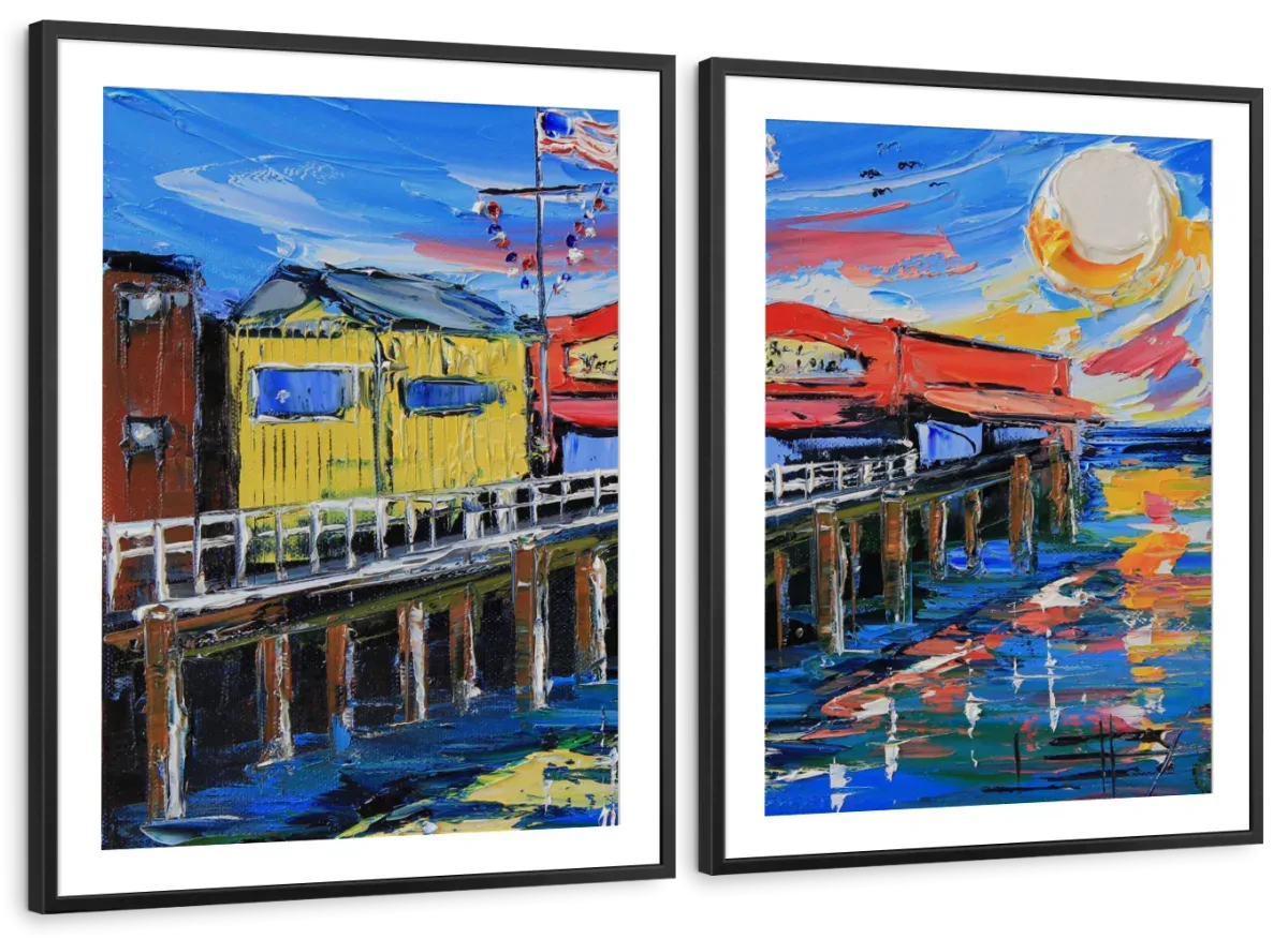 A Fisherman's Wharf Wall Art