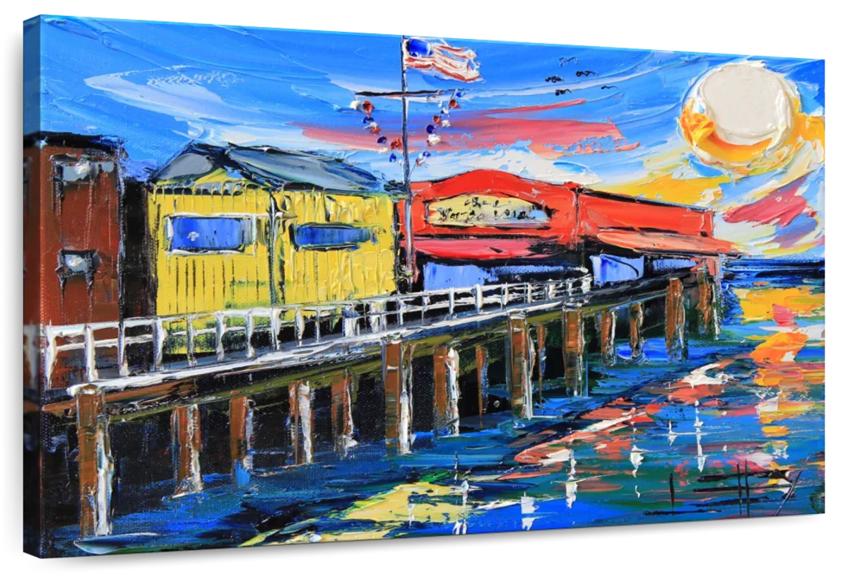 A Fisherman's Wharf Wall Art