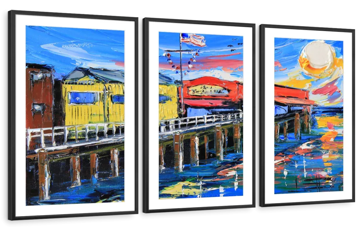 A Fisherman's Wharf Wall Art