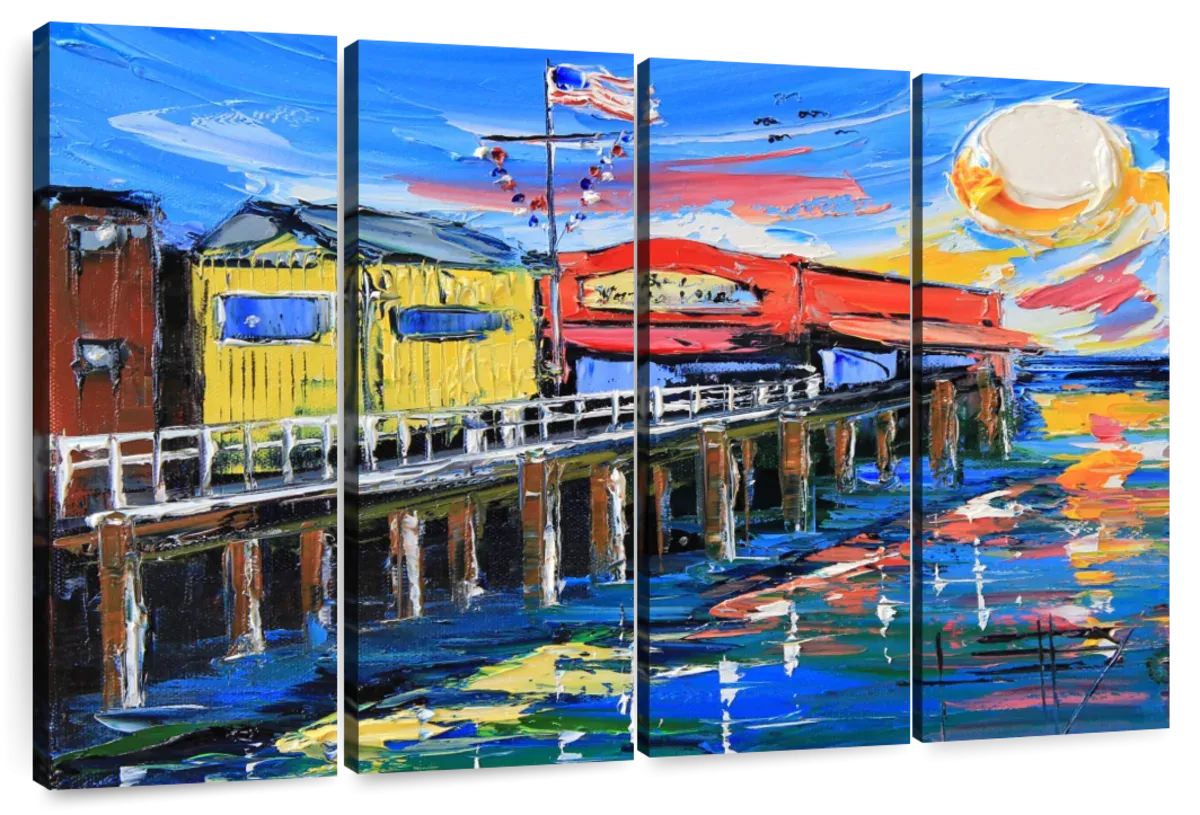 A Fisherman's Wharf Wall Art