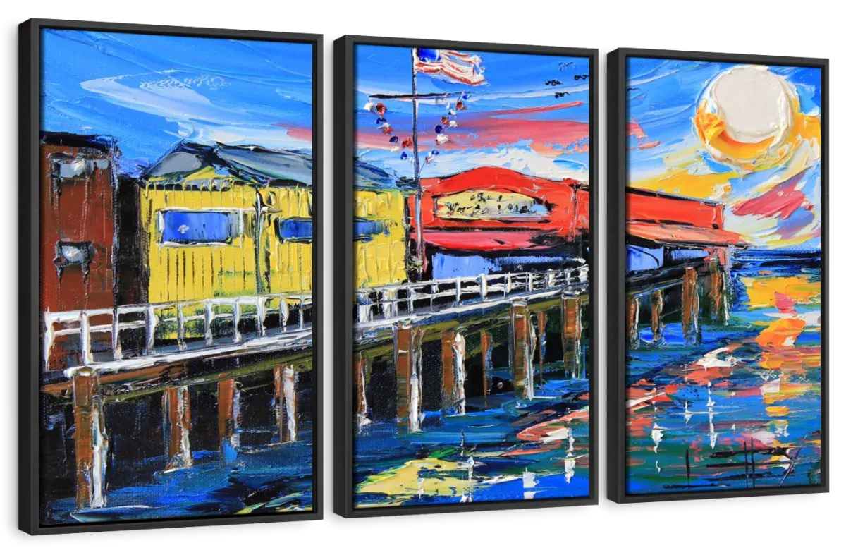 A Fisherman's Wharf Wall Art