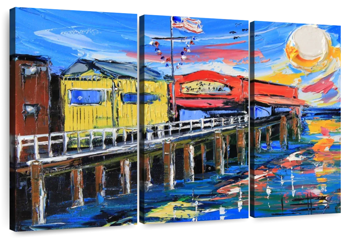 A Fisherman's Wharf Wall Art