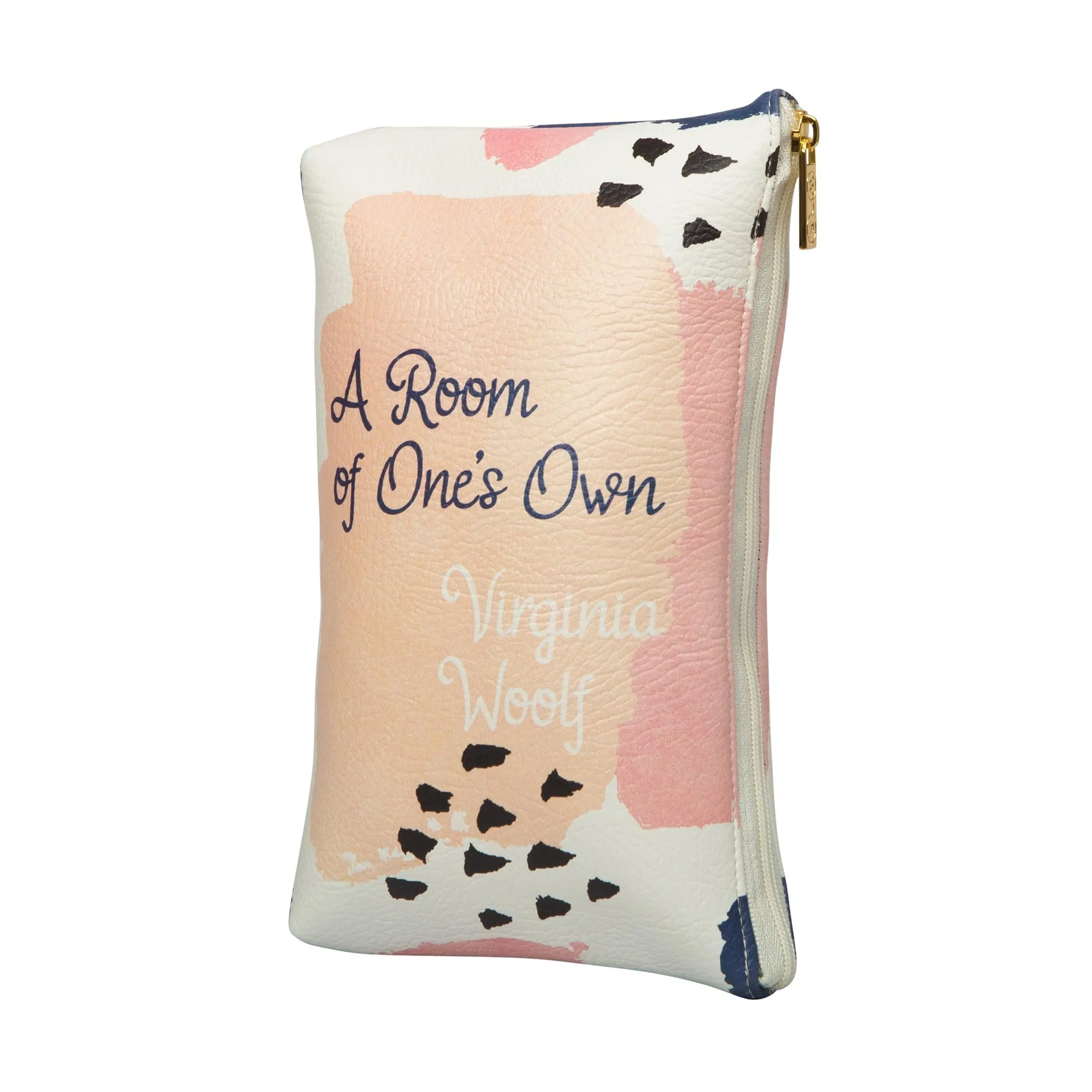 A Room of One's Own Pastel Book Pouch Purse Clutch