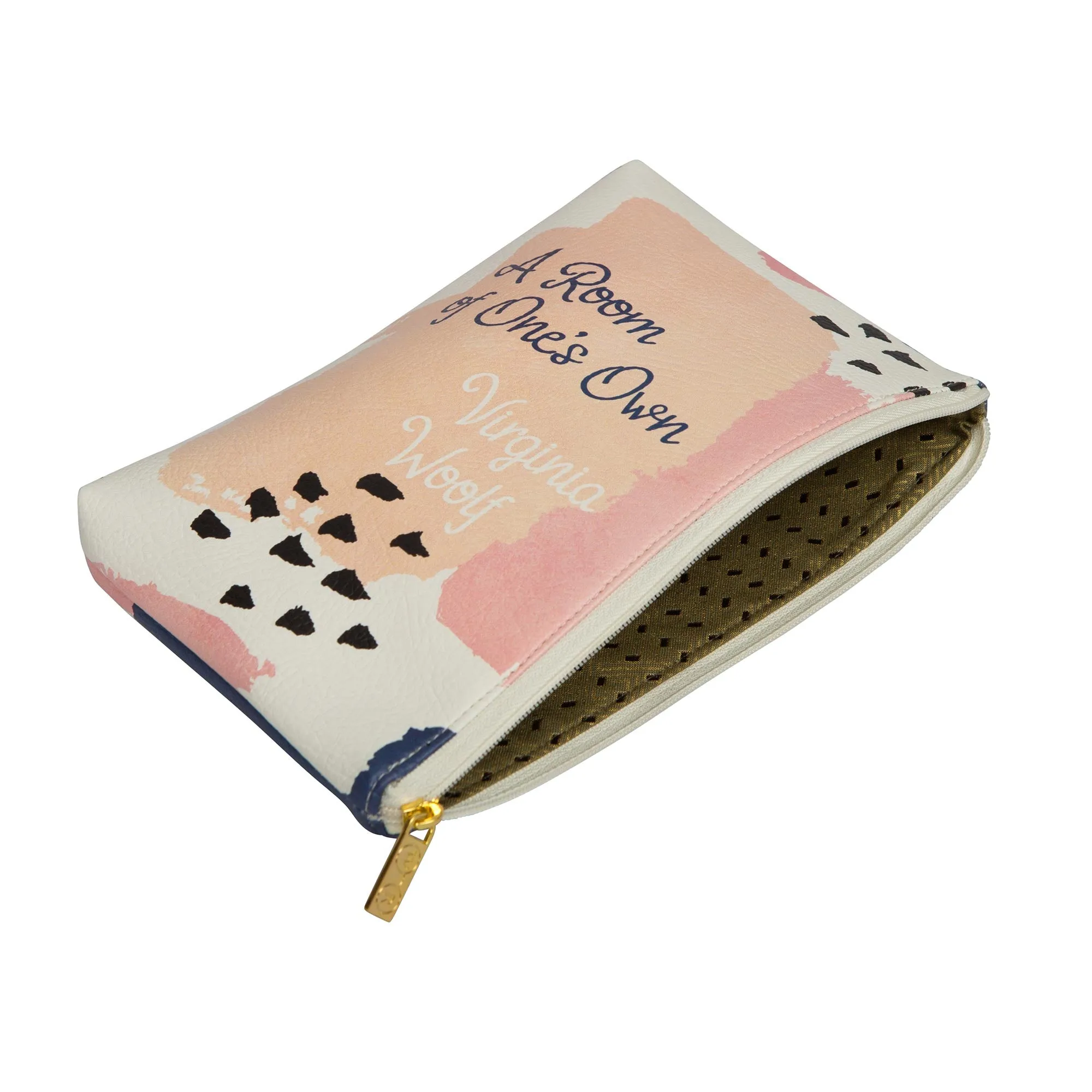 A Room of One's Own Pastel Book Pouch Purse Clutch