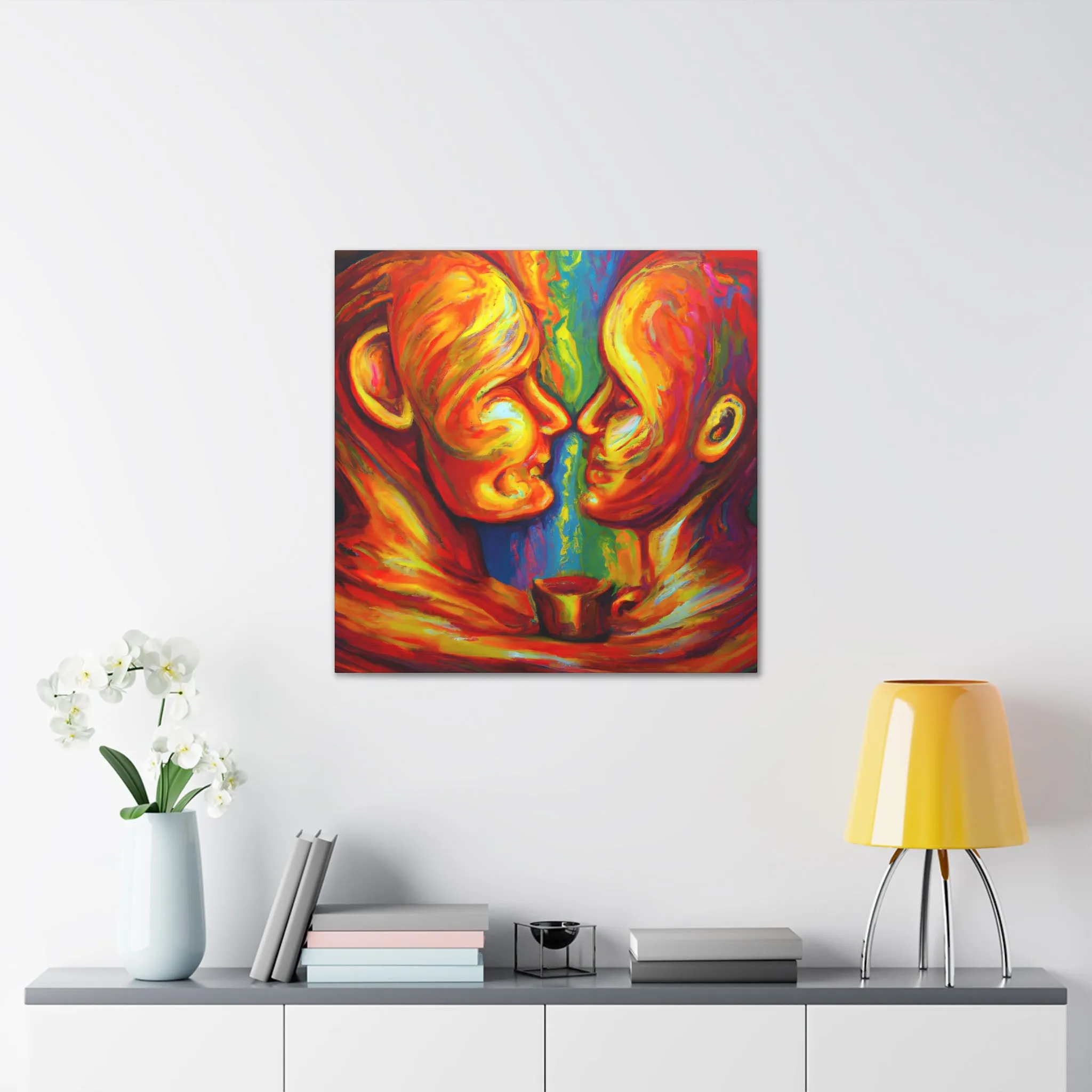 Ace. - Gay Love Canvas Art