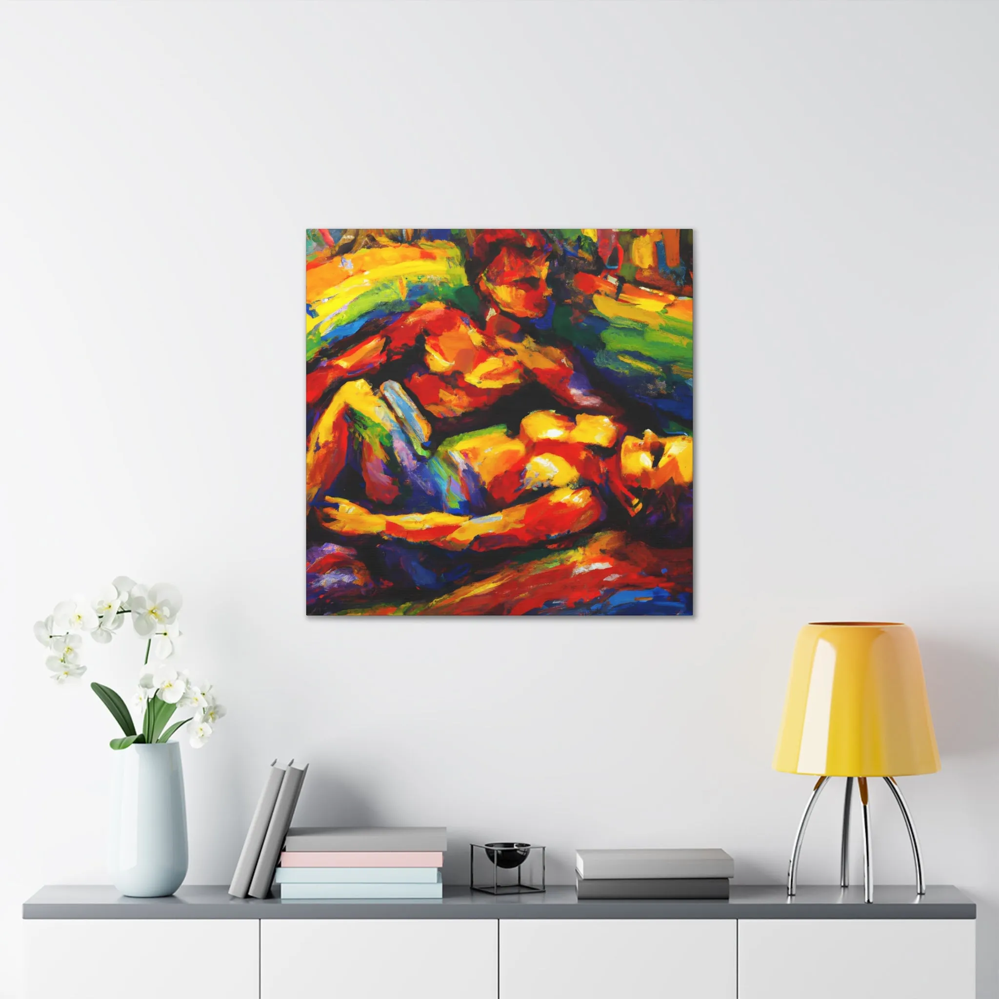 Ace - Gay Love Canvas Art