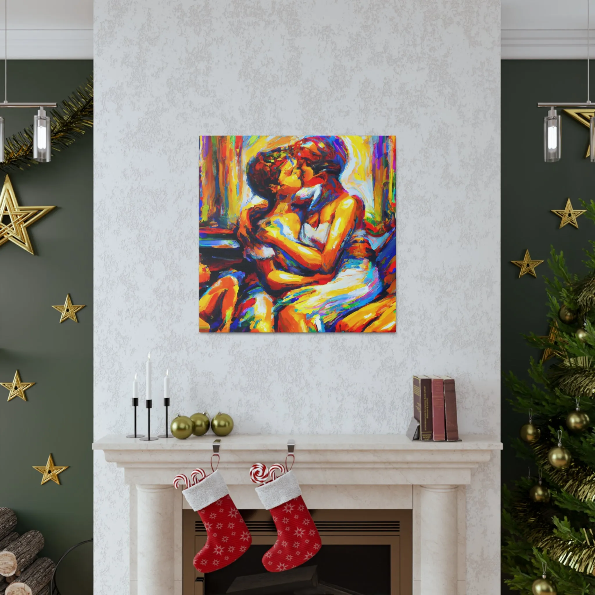 Adam - Gay Love Canvas Art