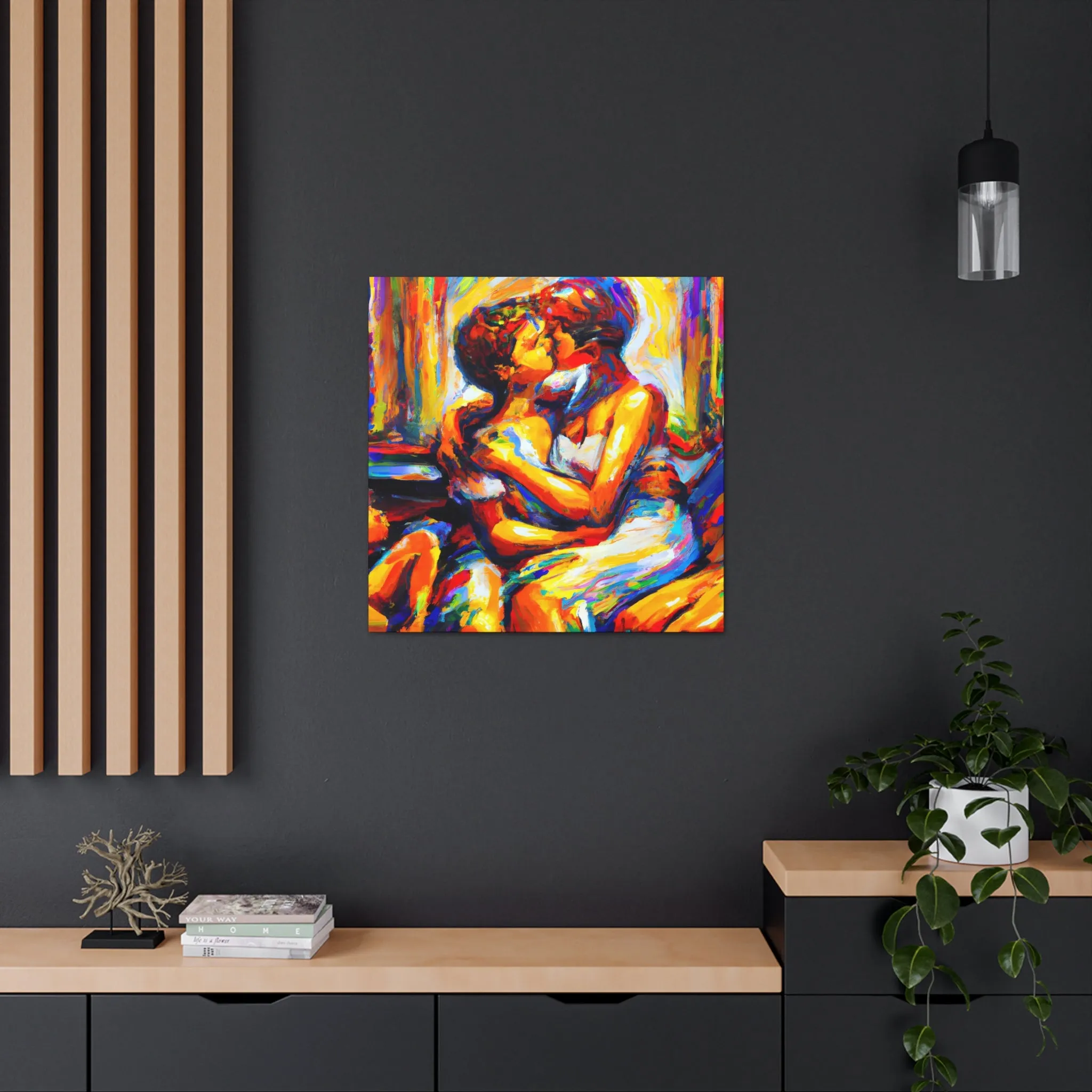 Adam - Gay Love Canvas Art