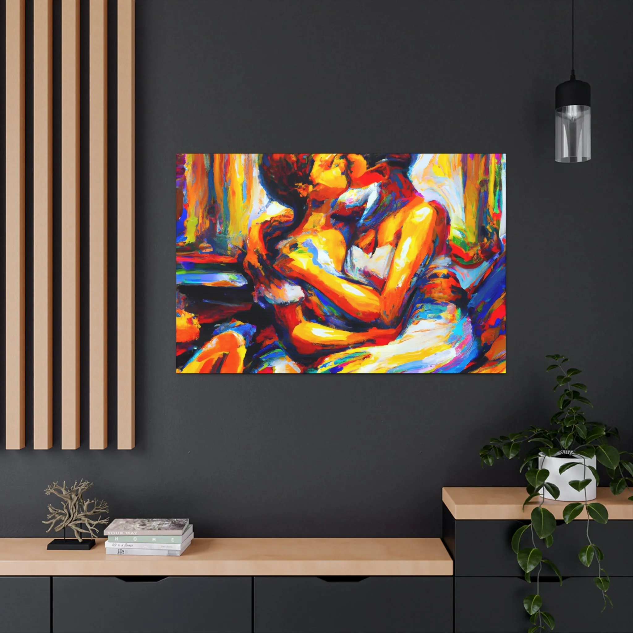 Adam - Gay Love Canvas Art