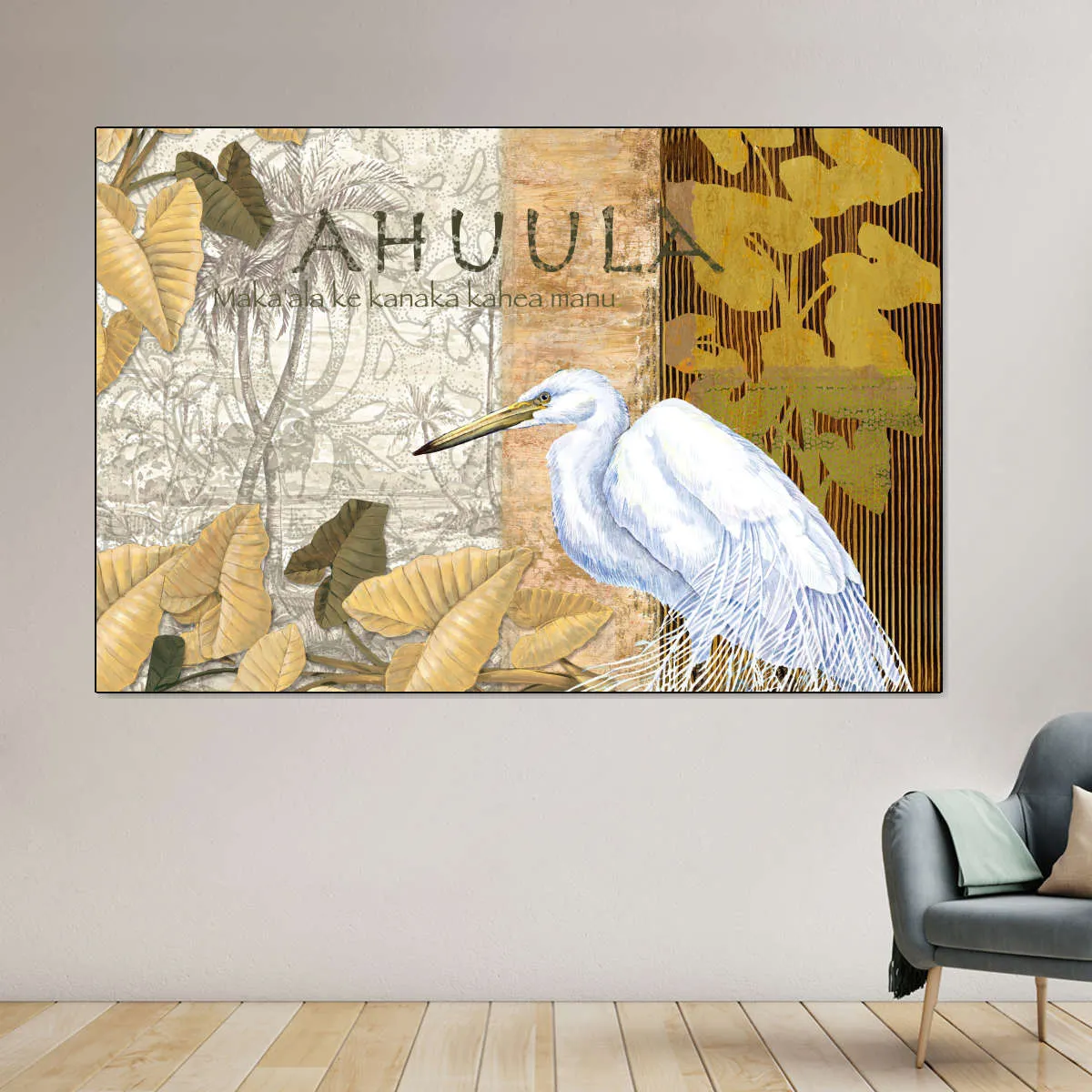 'Ahu 'Ula Feather Cloak Wall Art