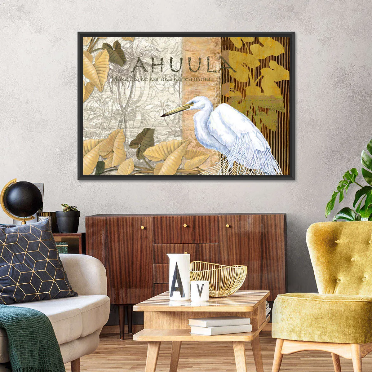 'Ahu 'Ula Feather Cloak Wall Art