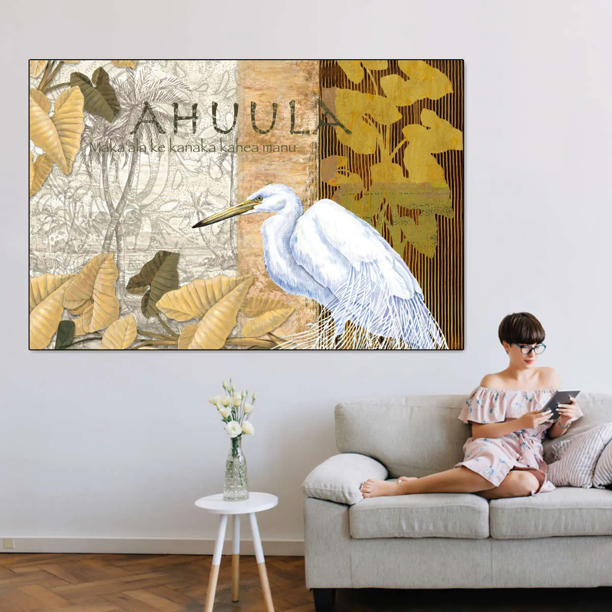 'Ahu 'Ula Feather Cloak Wall Art