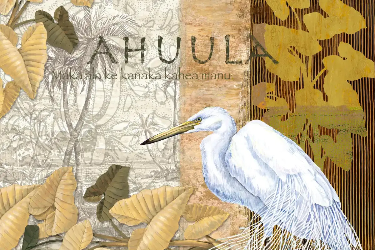 'Ahu 'Ula Feather Cloak Wall Art