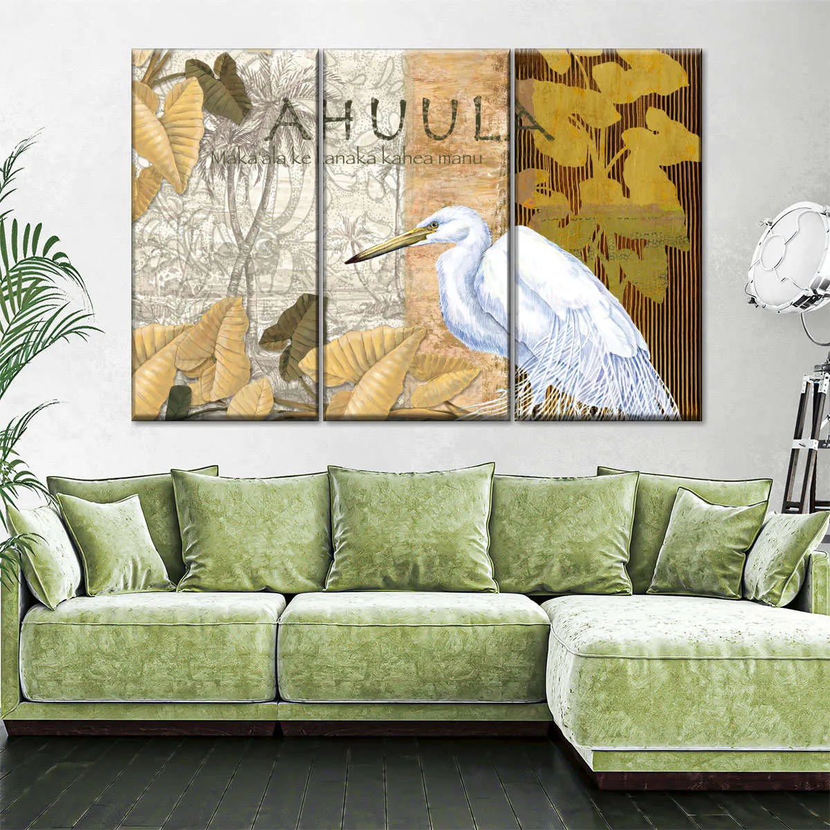 'Ahu 'Ula Feather Cloak Wall Art