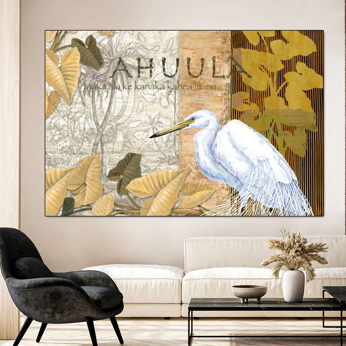 'Ahu 'Ula Feather Cloak Wall Art