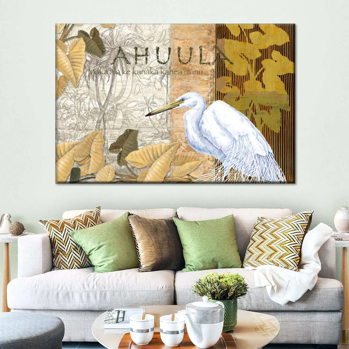 'Ahu 'Ula Feather Cloak Wall Art