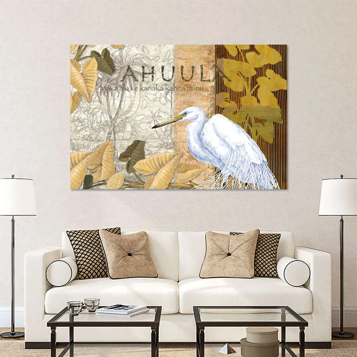 'Ahu 'Ula Feather Cloak Wall Art