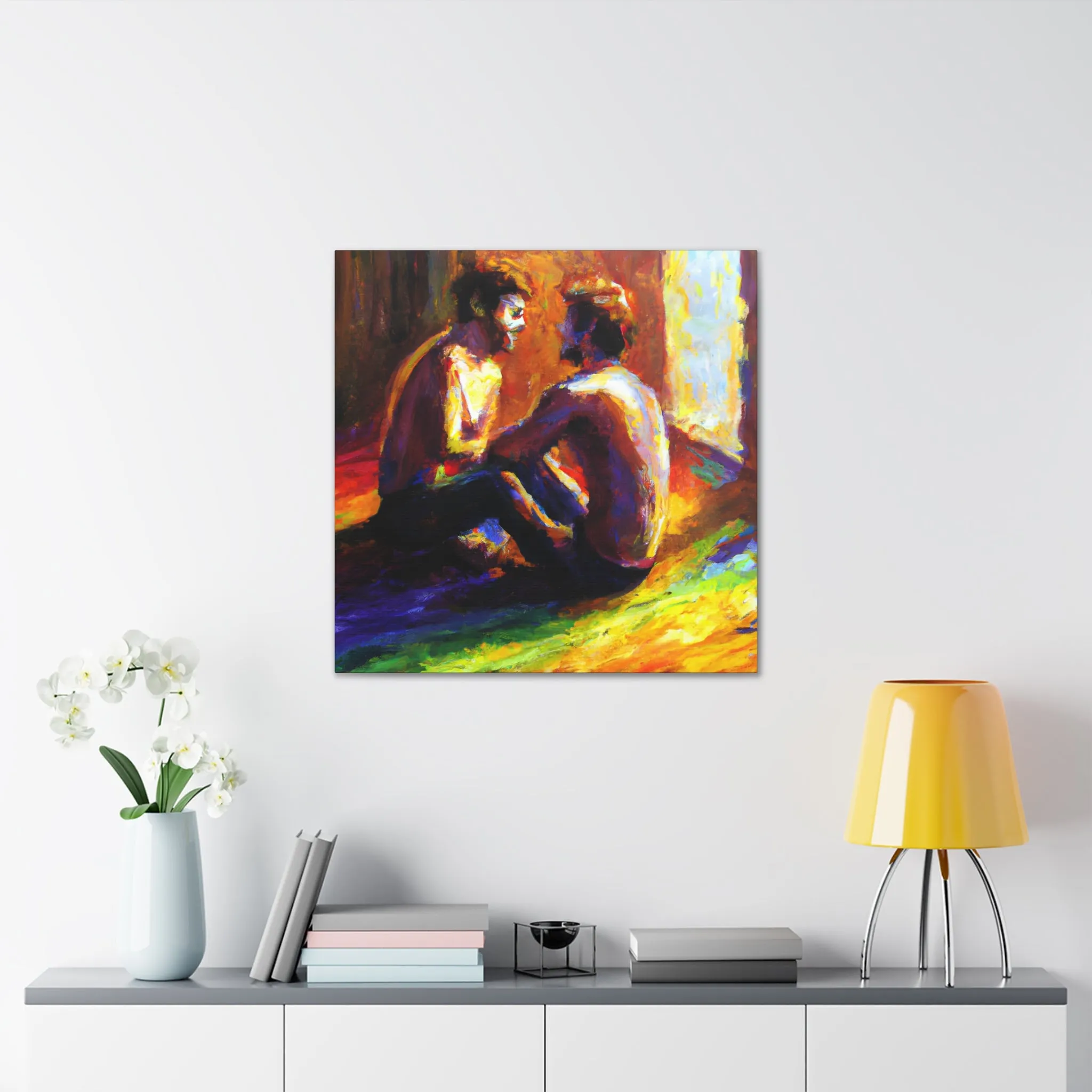 Alex - Gay Love Canvas Art