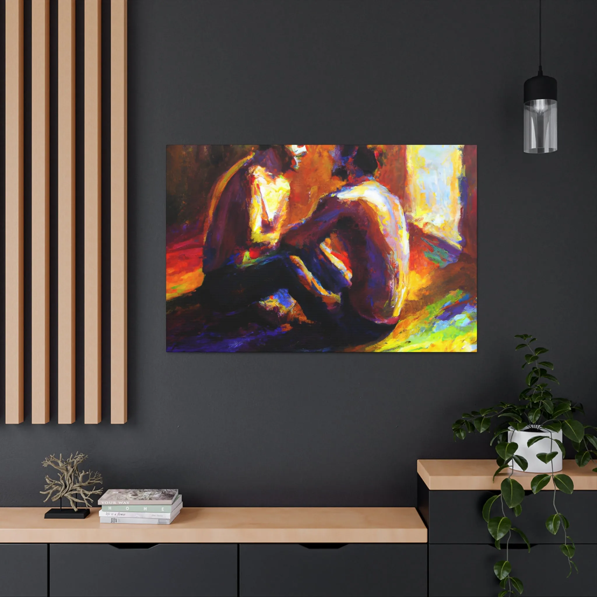 Alex - Gay Love Canvas Art