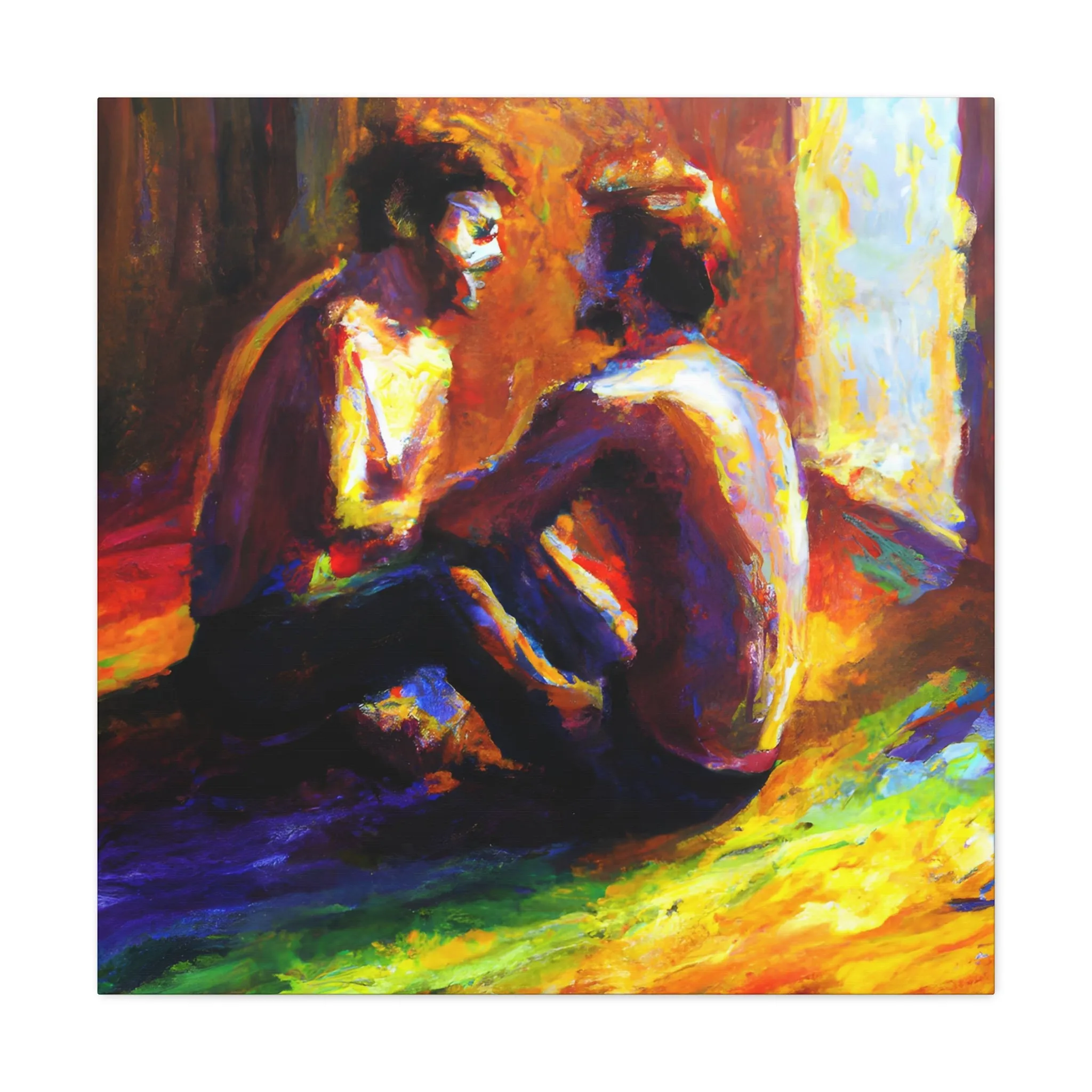 Alex - Gay Love Canvas Art