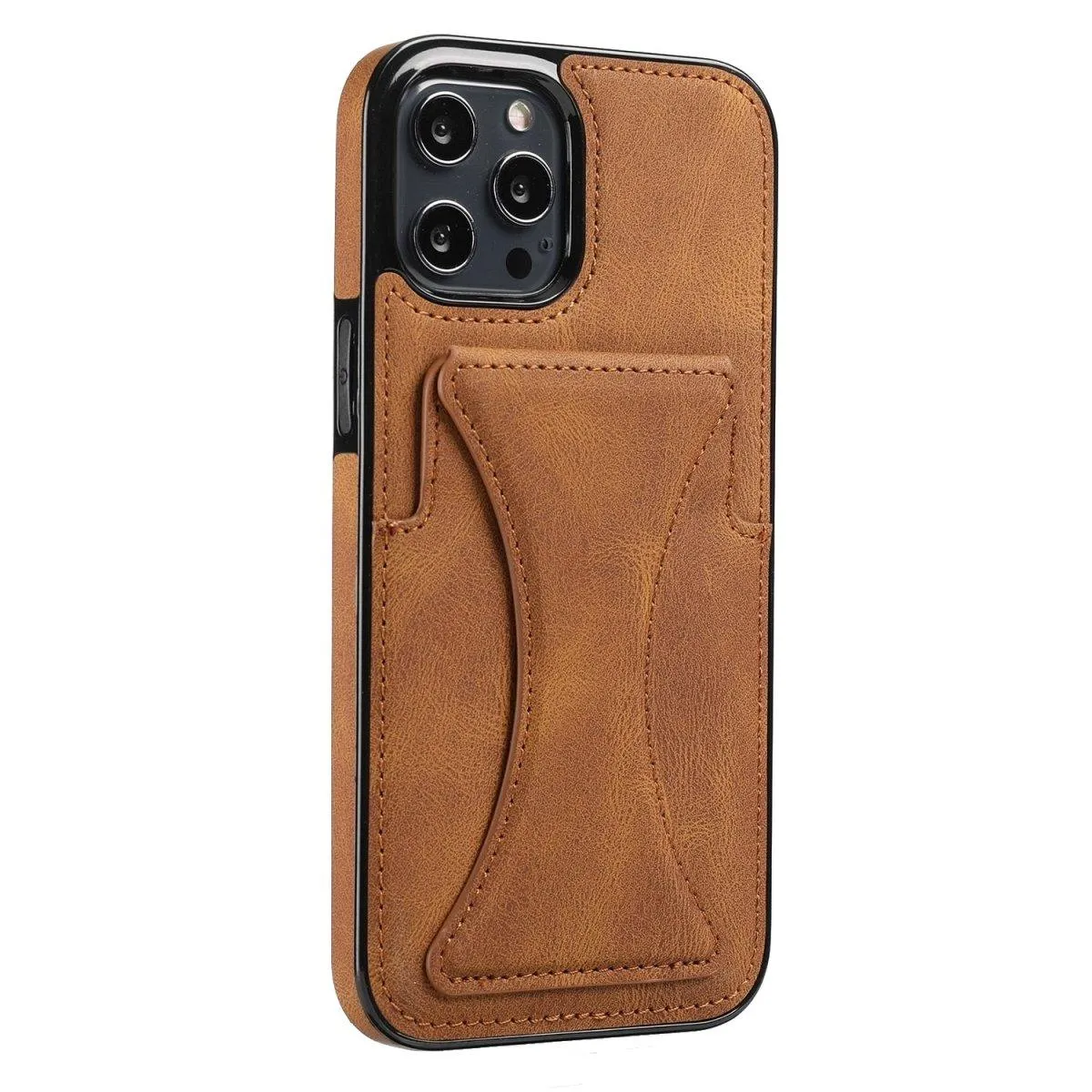 Amare Leather iPhone Case For Series 14-16 With Card Holder