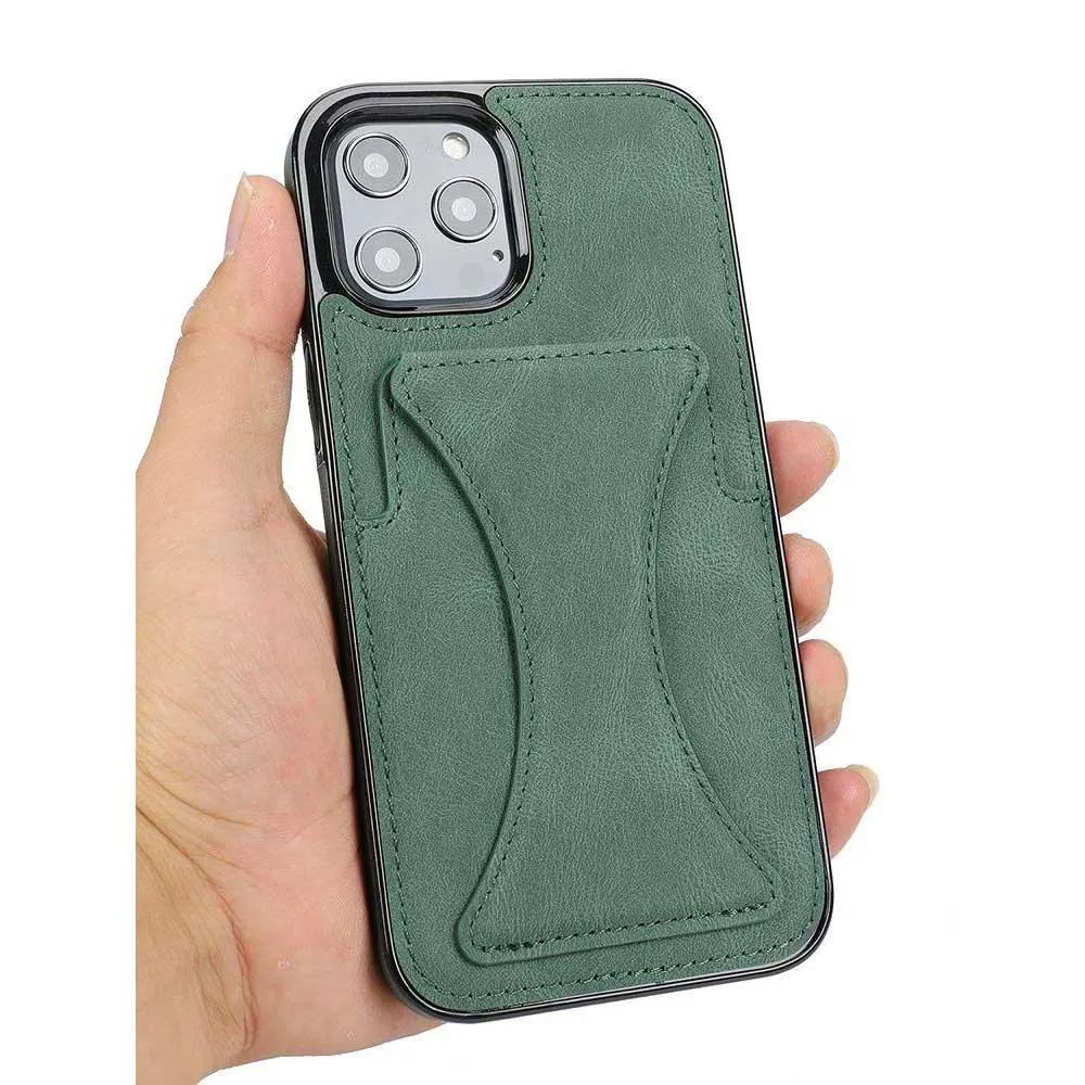 Amare Leather iPhone Case For Series 14-16 With Card Holder