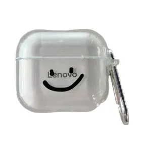 Anymob Earphone Case Big Smile For Lenovo LP40 TWS Headphone Case Protective Charging Box