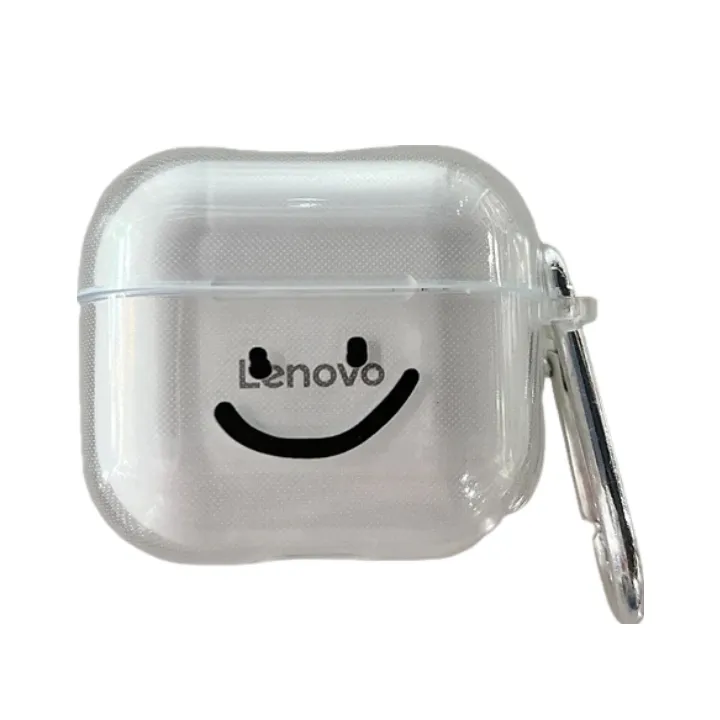 Anymob Earphone Case Big Smile For Lenovo LP40 TWS Headphone Case Protective Charging Box