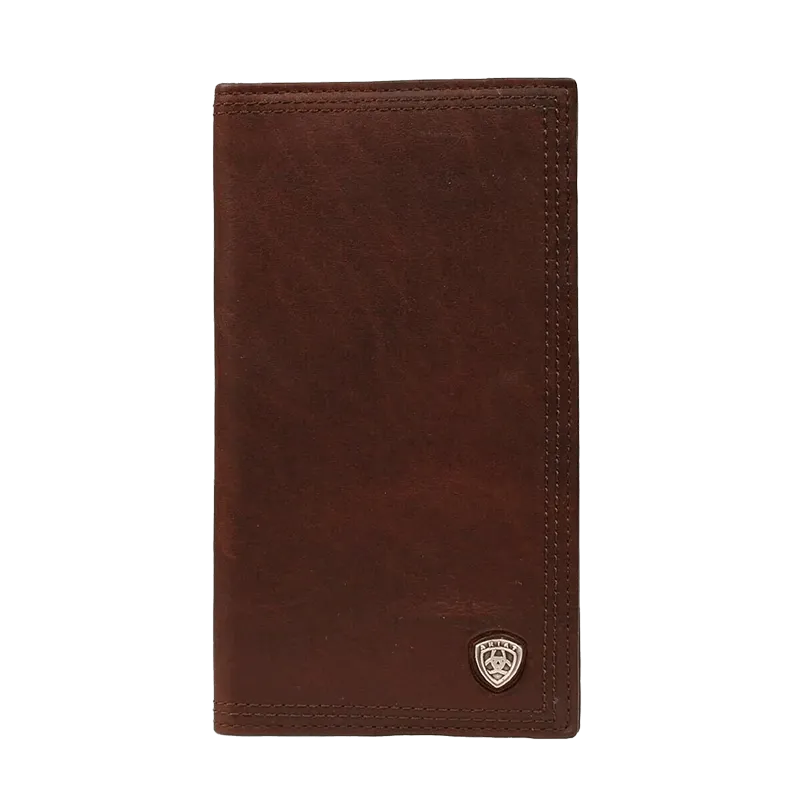 Ariat Performance Work Dark Copper Leather Checkbook