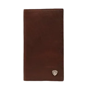 Ariat Performance Work Dark Copper Leather Checkbook