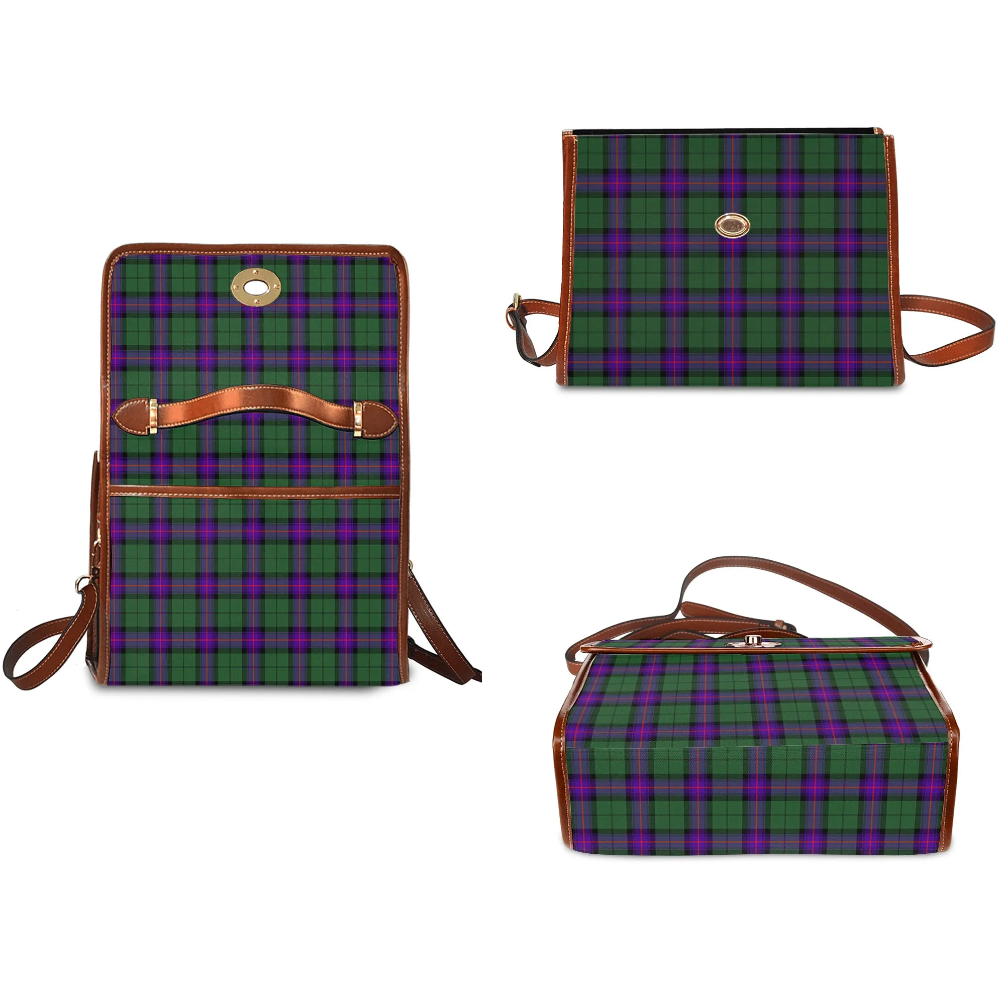 Armstrong Modern Tartan Waterproof Canvas Bag