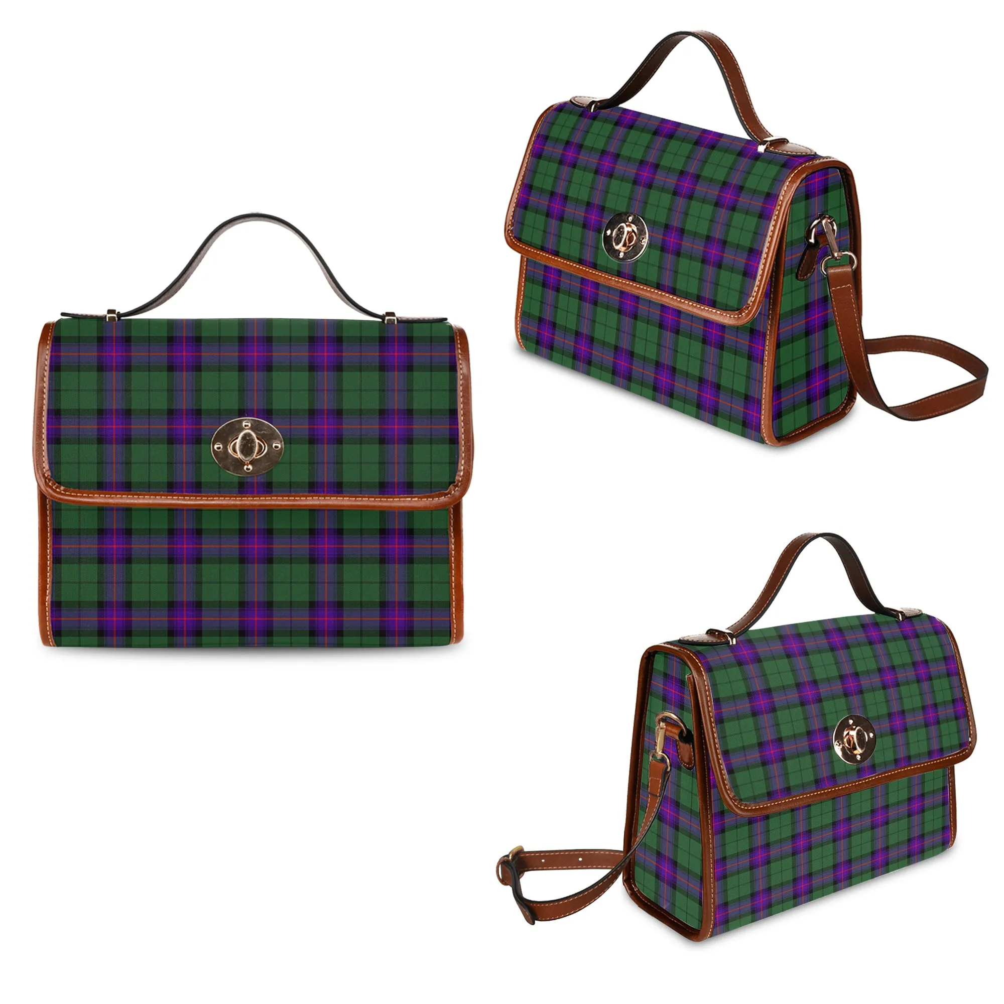 Armstrong Modern Tartan Waterproof Canvas Bag