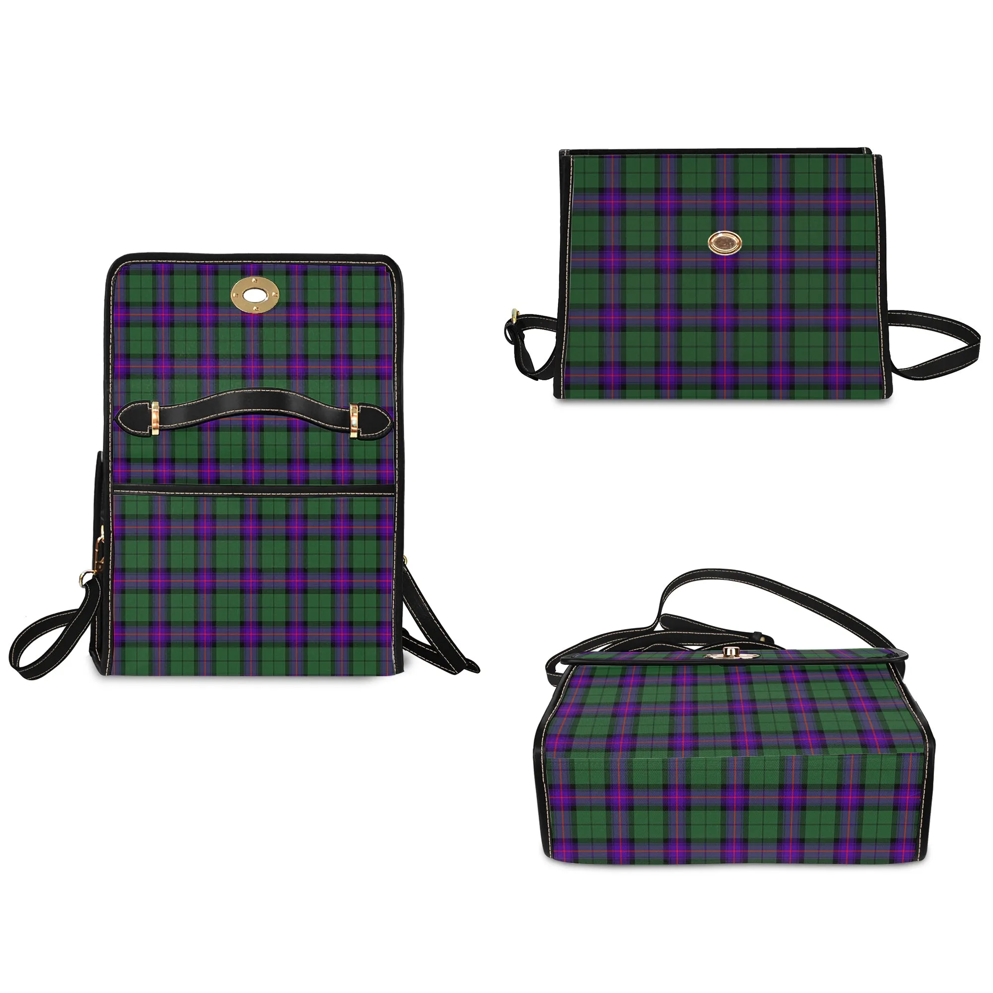 Armstrong Modern Tartan Waterproof Canvas Bag