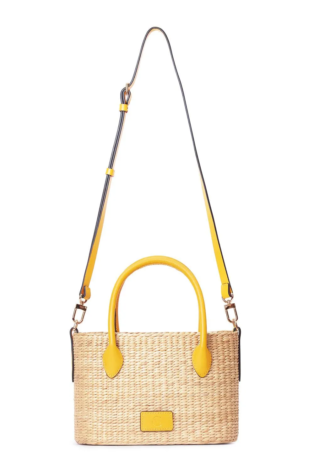 Ashima Zipper Water Hyacinth Fiber Bag