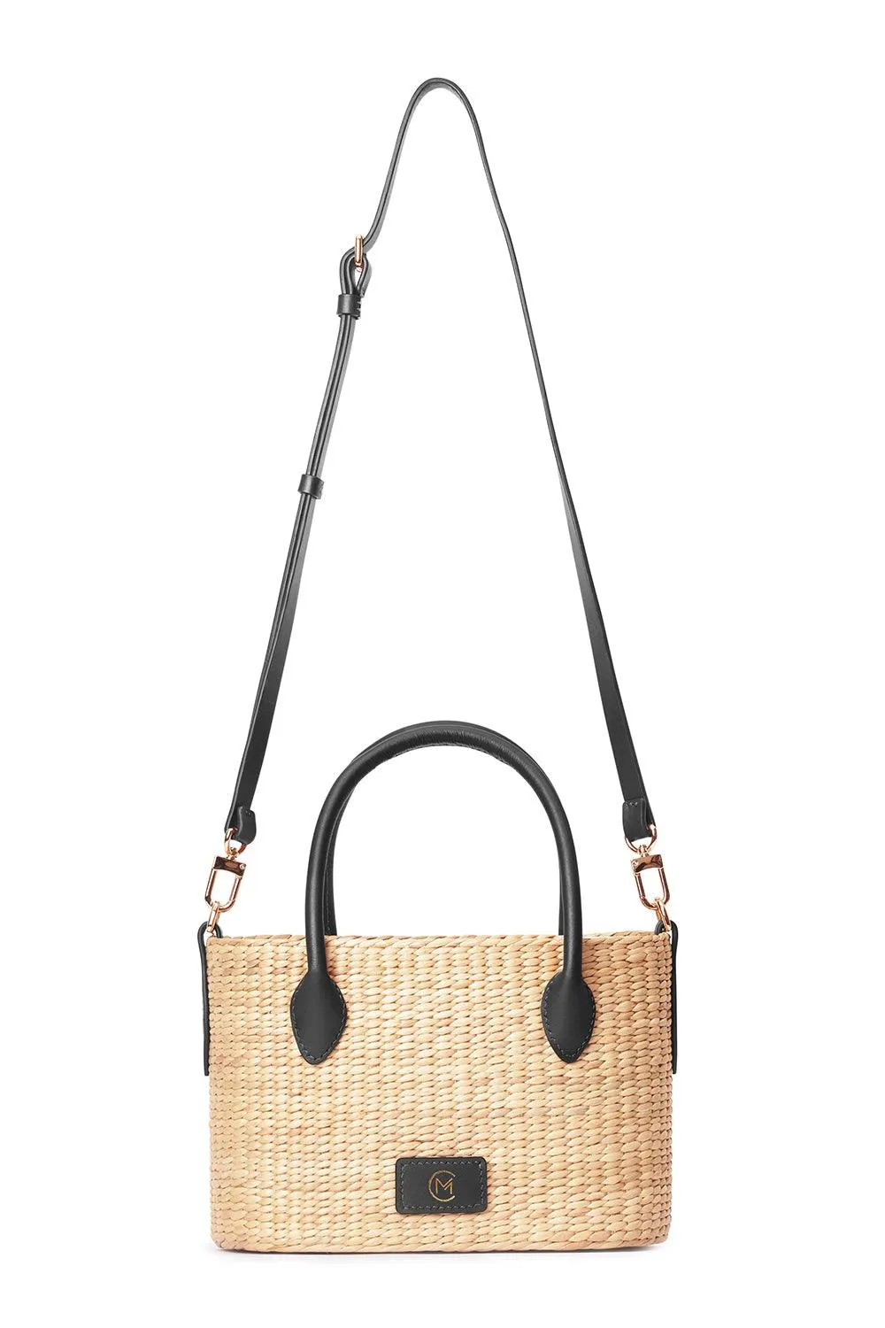 Ashima Zipper Water Hyacinth Fiber Bag