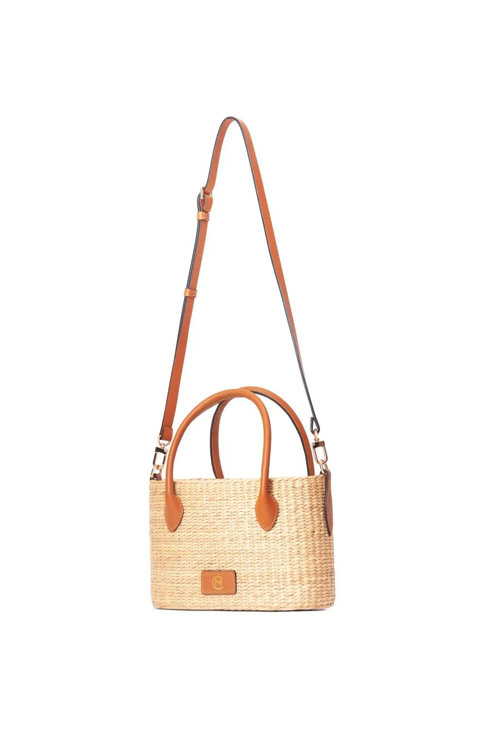 Ashima Zipper Water Hyacinth Fiber Bag