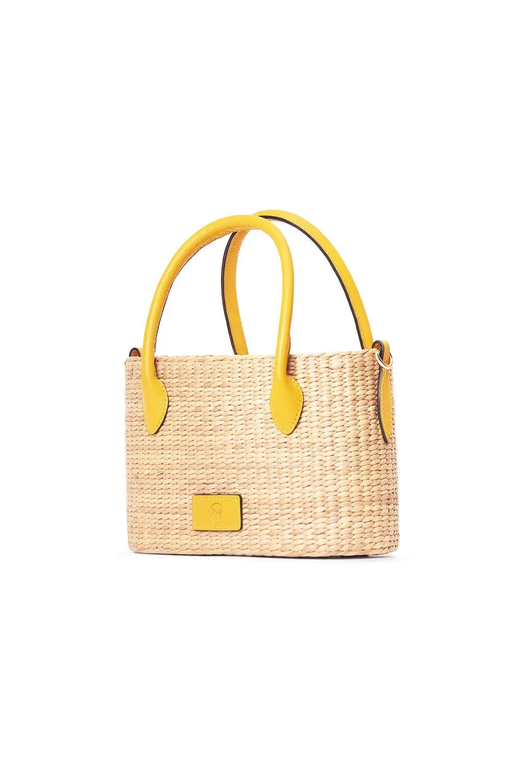 Ashima Zipper Water Hyacinth Fiber Bag