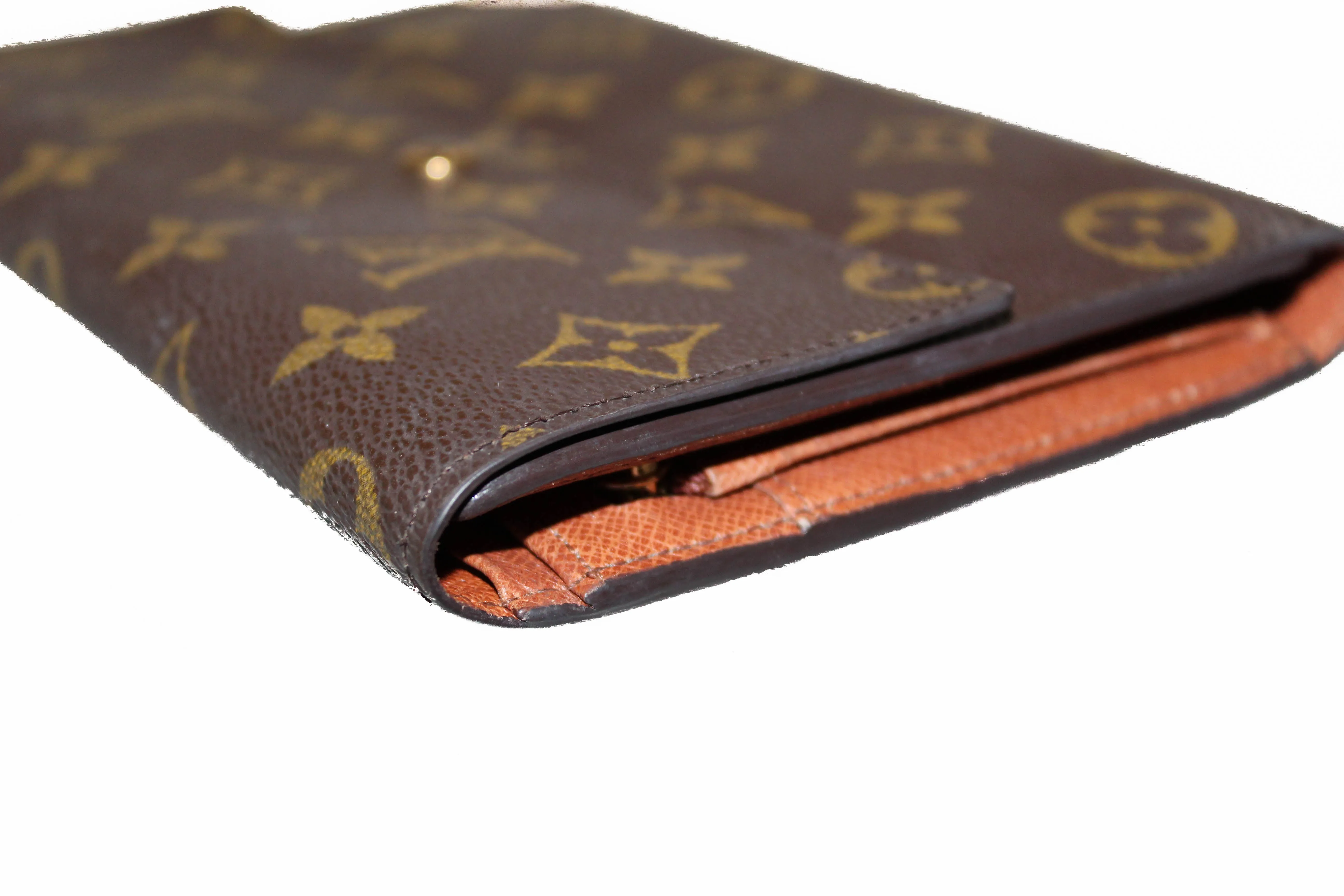 Authentic Louis Vuitton Classic Monogram Tri-Fold Wallet