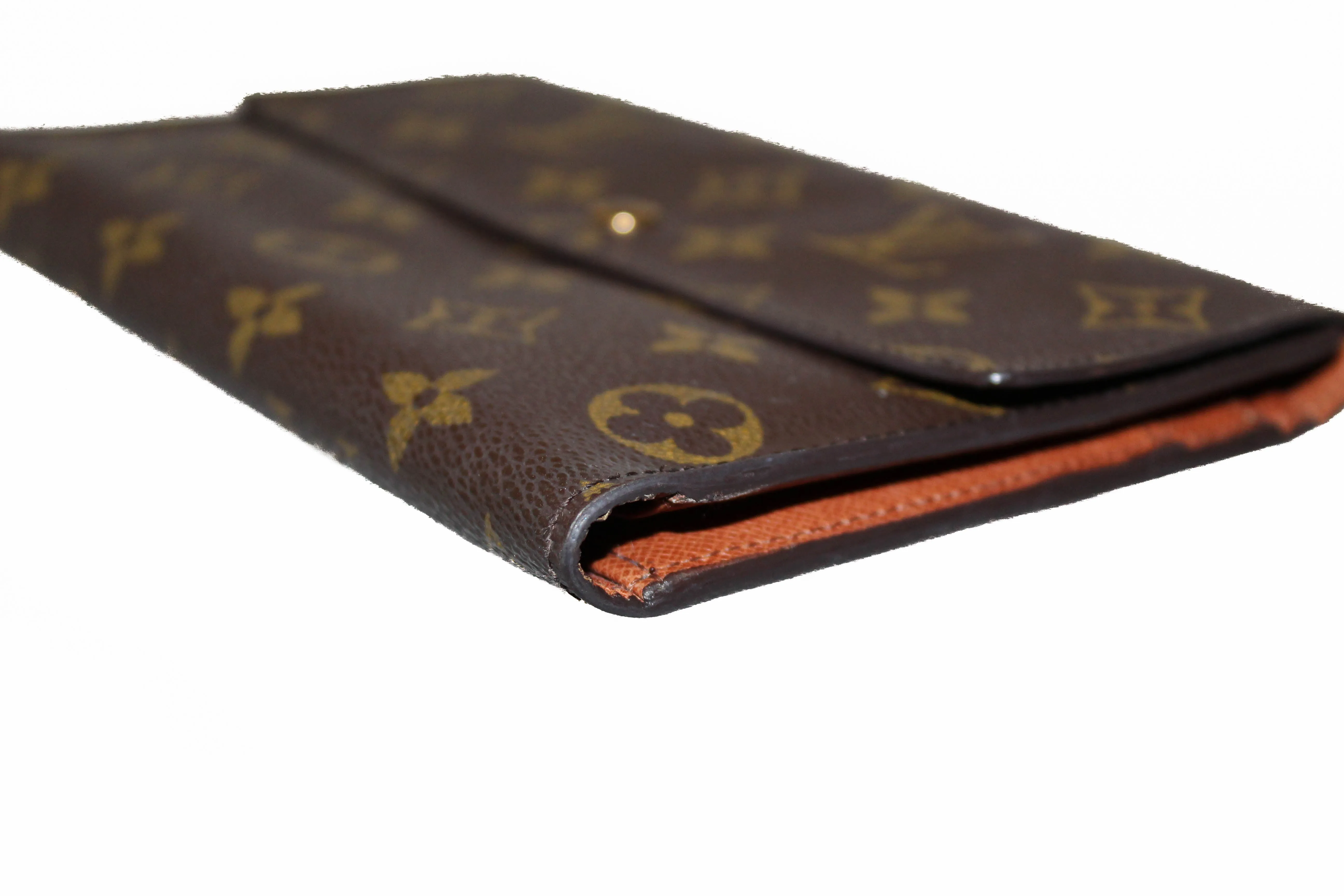 Authentic Louis Vuitton Classic Monogram Tri-Fold Wallet