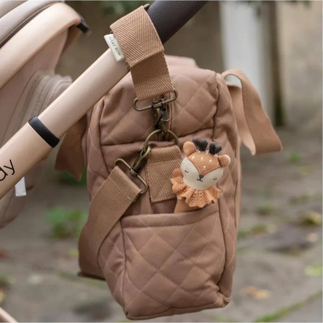 Avery Row Baby Changing Bag - Latte