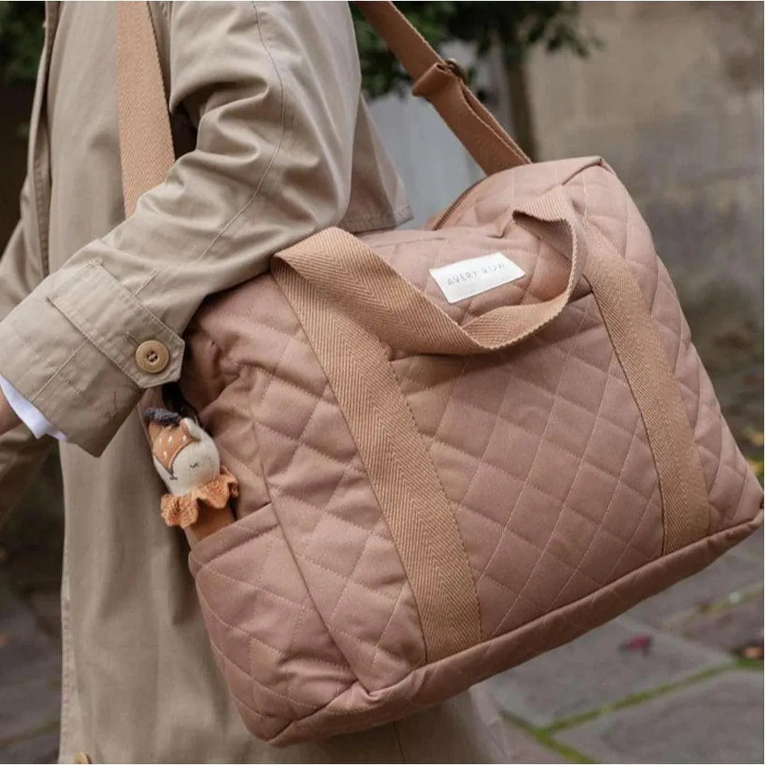 Avery Row Baby Changing Bag - Latte